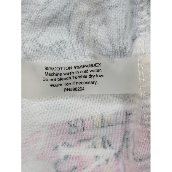 Onque Floral‎ Print Jacket Colorful Graphic Design Zip Up LARGE art to wear - Picture 8 of 10